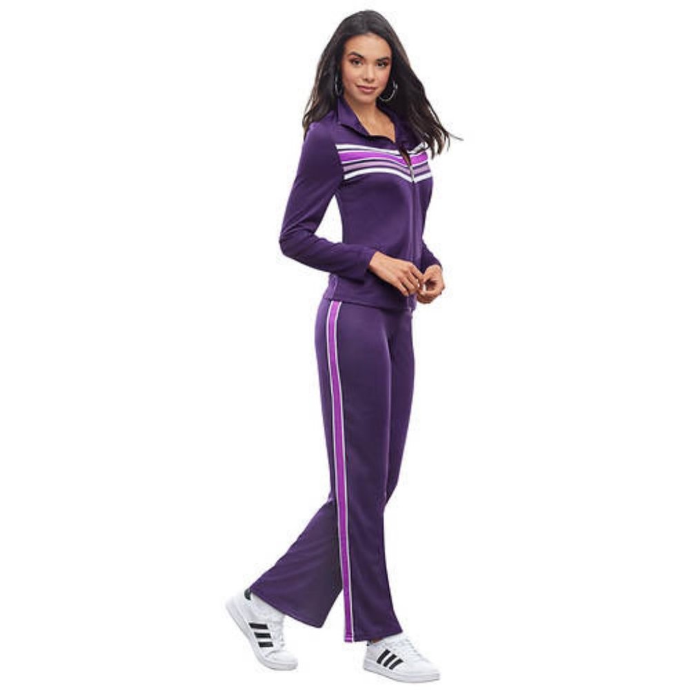 *NWT* K. Jordan Women's Striped Track Set